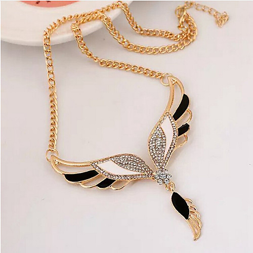 Women's Cubic Zirconia Pendant Necklace Classic Angel Wings Fashion Alloy Gold 455 cm Necklace Jewelry 1pc For Anniversary Street Birthday Party Festival
Women's Cubic Zirconia Pendant Necklace Classic Angel Wings Fashion Alloy Gold 455 cm Necklace Jewelry 1pc For Anniversary Street Birthday Party Festival