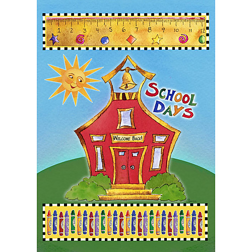 Welcome Back to School Garden Flag Double Sided Outdoor Holidays Yard Flag Holidays Vertical Flags
Welcome Back to School Garden Flag Double Sided Outdoor Holidays Yard Flag Holidays Vertical Flags