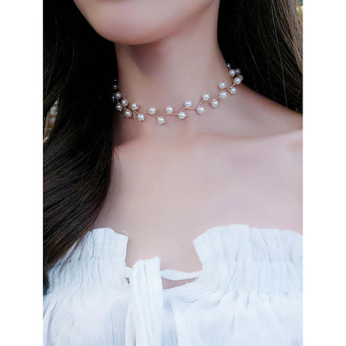 Women's Necklace Classic Romantic Classic Rock Cute Imitation Pearl Alloy Gold 30 cm Necklace Jewelry 1pc For Street Sport Masquerade Engagement Festival
Women's Necklace Classic Romantic Classic Rock Cute Imitation Pearl Alloy Gold 30 cm Necklace Jewelry 1pc For Street Sport Masquerade Engagement Festival