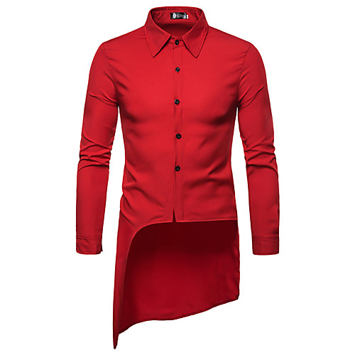 Men's Shirt Plain Patchwork Long Sleeve Casual Tops Business Simple Lightweight Basic White Red Navy Blue
Men's Shirt Plain Patchwork Long Sleeve Casual Tops Business Simple Lightweight Basic White Red Navy Blue