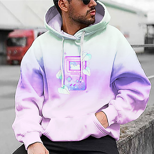 Men's Unisex Hoodie Graphic Prints Game Print Daily Sports 3D Print 3D Print Casual Hoodies Sweatshirts Purple
Men's Unisex Hoodie Graphic Prints Game Print Daily Sports 3D Print 3D Print Casual Hoodies Sweatshirts Purple