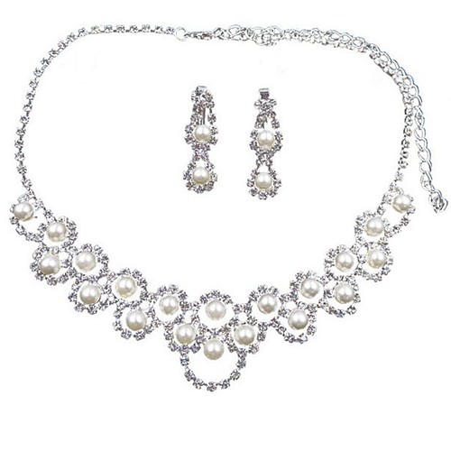 Women's Jewelry Set Stylish Sweet Earrings Jewelry Silver For Wedding Festival
Women's Jewelry Set Stylish Sweet Earrings Jewelry Silver For Wedding Festival