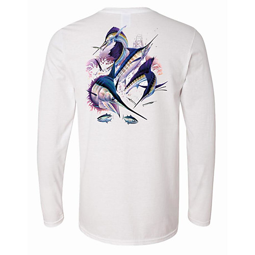 CAWANFLY Men's Fishing Shirt Outdoor Long Sleeve UPF50 UV Protection Quick Dry Lightweight Breathable Top Autumn / Fall Spring Summer Athleisure Fishing Camping & Hiking White / Micro-elastic
CAWANFLY Men's Fishing Shirt Outdoor Long Sleeve UPF50 UV Protection Quick Dry Lightweight Breathable Top Autumn / Fall Spring Summer Athleisure Fishing Camping & Hiking White / Micro-elastic