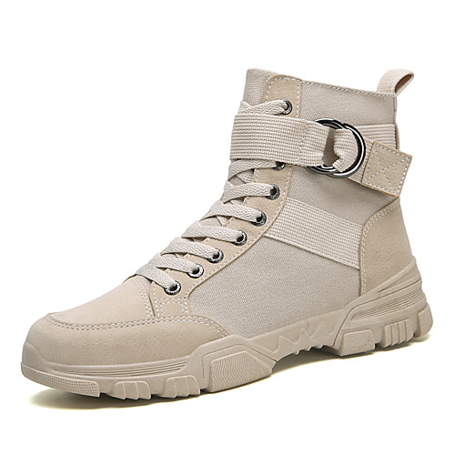 Men's Boots Fashion Boots Martin Boots Work Boots Casual Vintage Classic Daily Outdoor Synthetics Tissage Volant Non-slipping Height-increasing Shock Absorbing Booties / Ankle Boots Gray Khaki Black
Men's Boots Fashion Boots Martin Boots Work Boots Casual Vintage Classic Daily Outdoor Synthetics Tissage Volant Non-slipping Height-increasing Shock Absorbing Booties / Ankle Boots Gray Khaki Black