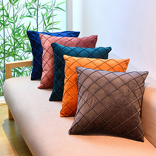 Home Bedding Velvet Throw Pillow Cover 18 x 18 Inches Decorative Throw Pillows for Couch Sofa Bed Square Cushion Covers with Zipper Closure Set of 2
Home Bedding Velvet Throw Pillow Cover 18 x 18 Inches Decorative Throw Pillows for Couch Sofa Bed Square Cushion Covers with Zipper Closure Set of 2