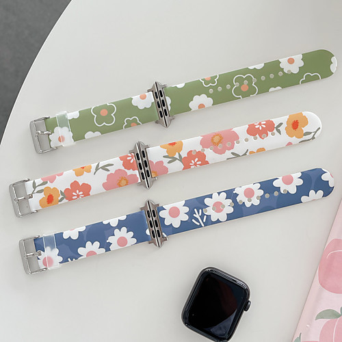 Smart Watch Band for Apple iWatch 1 pcs Printed Bracelet TPE Replacement Wrist Strap for Apple Watch Series SE / 6/5/4/3/2/1
Smart Watch Band for Apple iWatch 1 pcs Printed Bracelet TPE Replacement Wrist Strap for Apple Watch Series SE / 6/5/4/3/2/1