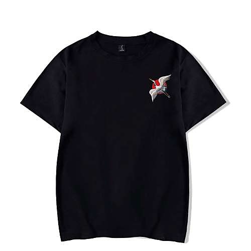 Men's Unisex Tee T shirt Hot Stamping Graphic Prints Crane Animal Plus Size Print Short Sleeve Casual Tops Cotton Basic Fashion Designer Big and Tall White Black
Men's Unisex Tee T shirt Hot Stamping Graphic Prints Crane Animal Plus Size Print Short Sleeve Casual Tops Cotton Basic Fashion Designer Big and Tall White Black
