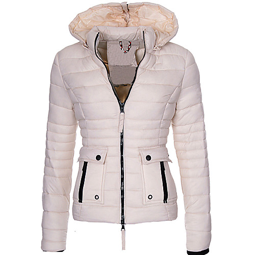 Women's Coat Daily Fall Winter Regular Coat Regular Fit Warm Casual Jacket Long Sleeve Solid Color Quilted Yellow Blushing Pink / Cotton
Women's Coat Daily Fall Winter Regular Coat Regular Fit Warm Casual Jacket Long Sleeve Solid Color Quilted Yellow Blushing Pink / Cotton