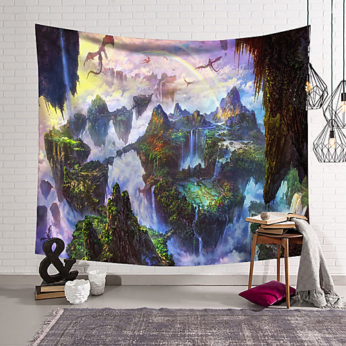 Fantasy Landscape Wall Tapestry Art Decor Blanket Curtain Hanging Home Bedroom Living Room Decoration Polyester
Fantasy Landscape Wall Tapestry Art Decor Blanket Curtain Hanging Home Bedroom Living Room Decoration Polyester