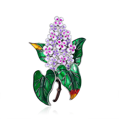 Women's Brooches Vintage Style Botanical Fashion Brooch Jewelry Purple For Casual Daily
Women's Brooches Vintage Style Botanical Fashion Brooch Jewelry Purple For Casual Daily