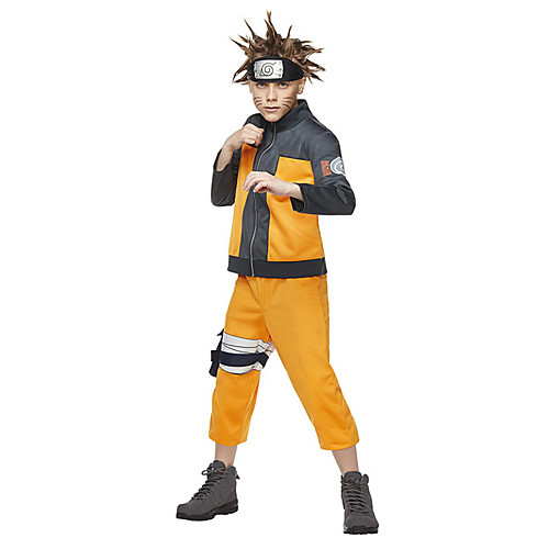 Movie / TV Theme Costumes Cosplay Costume Kid's Boys' Halloween Halloween Festival Halloween Children's Day Festival / Holiday Terylene Black / Orange Easy Carnival Costumes Solid Color / Top / Pants
Movie / TV Theme Costumes Cosplay Costume Kid's Boys' Halloween Halloween Festival Halloween Children's Day Festival / Holiday Terylene Black / Orange Easy Carnival Costumes Solid Color / Top / Pants