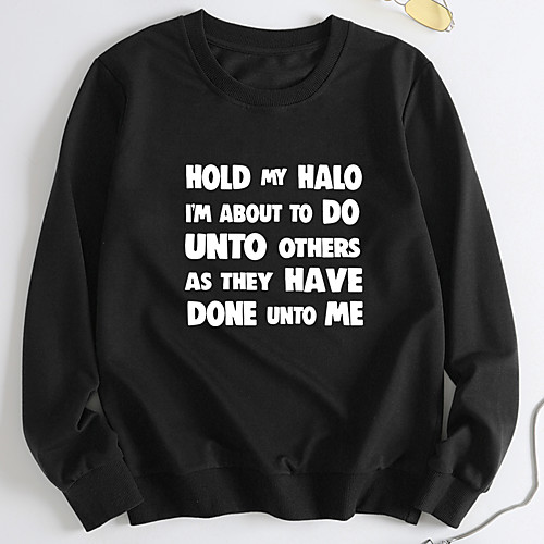 Women's Pullover Sweatshirt Letter Print Casual Hot Stamping Casual Hoodies Sweatshirts Yellow Light Grey White
Women's Pullover Sweatshirt Letter Print Casual Hot Stamping Casual Hoodies Sweatshirts Yellow Light Grey White