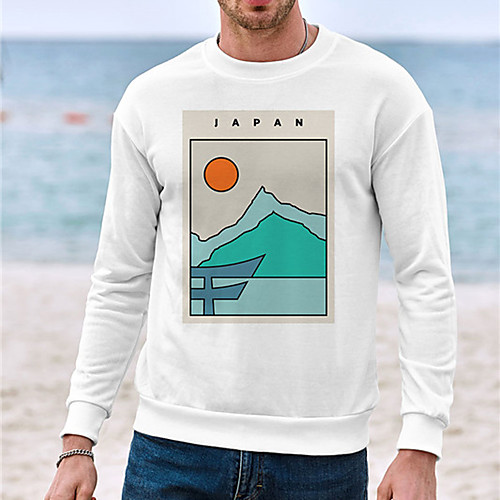 Men's Unisex Sweatshirt Graphic Prints Landscape Casual Daily Holiday Hot Stamping Casual Designer Hoodies Sweatshirts White
Men's Unisex Sweatshirt Graphic Prints Landscape Casual Daily Holiday Hot Stamping Casual Designer Hoodies Sweatshirts White