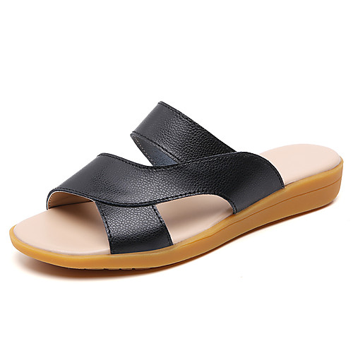 Women's Slippers & Flip-Flops Flat Heel Open Toe Daily PU Solid Colored Yellow Gray White
Women's Slippers & Flip-Flops Flat Heel Open Toe Daily PU Solid Colored Yellow Gray White