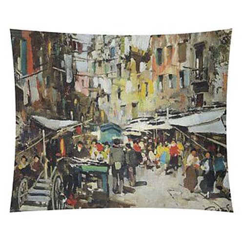 Oil Painting Style Wall Tapestry Art Decor Blanket Curtain Hanging Home Bedroom Living Room Decoration
Oil Painting Style Wall Tapestry Art Decor Blanket Curtain Hanging Home Bedroom Living Room Decoration