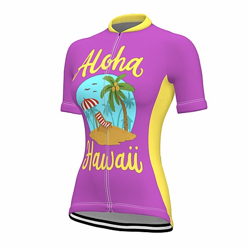 21Grams Women's Short Sleeve Cycling Jersey Summer Spandex Rose Red Bike Top Mountain Bike MTB Road Bike Cycling Quick Dry Moisture Wicking Sports Clothing Apparel / Stretchy / Athleisure
21Grams Women's Short Sleeve Cycling Jersey Summer Spandex Rose Red Bike Top Mountain Bike MTB Road Bike Cycling Quick Dry Moisture Wicking Sports Clothing Apparel / Stretchy / Athleisure