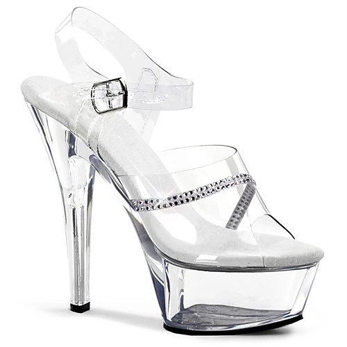 Women's Unisex Sandals Pumps Round Toe Closed Toe Daily Beach PU Solid Colored Clear
Women's Unisex Sandals Pumps Round Toe Closed Toe Daily Beach PU Solid Colored Clear
