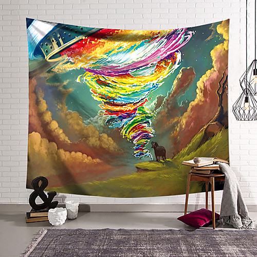 Oil Painting Style Wall Tapestry Art Decor Blanket Curtain Hanging Home Bedroom Living Room Decoration Polyester
Oil Painting Style Wall Tapestry Art Decor Blanket Curtain Hanging Home Bedroom Living Room Decoration Polyester