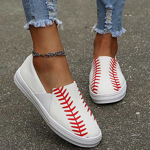 Women's Loafers & Slip-Ons Flat Heel Round Toe PU Solid Colored White
Women's Loafers & Slip-Ons Flat Heel Round Toe PU Solid Colored White