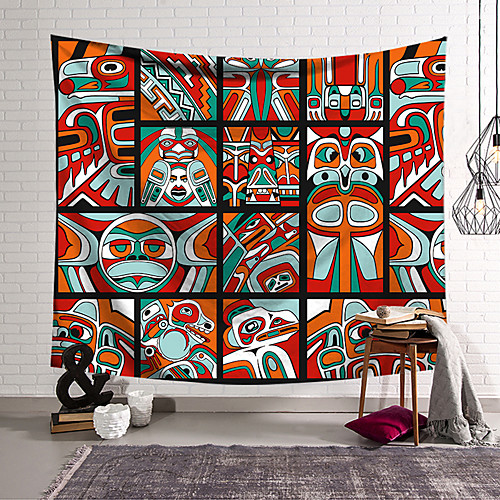 Tiki African Wall Tapestry Art Decor Blanket Curtain Hanging Home Bedroom Living Room Decoration Polyester
Tiki African Wall Tapestry Art Decor Blanket Curtain Hanging Home Bedroom Living Room Decoration Polyester