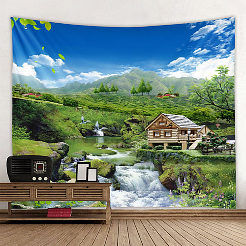 Landscape Wall Tapestry Art Deco Blanket Curtain Hanging Home Bedroom Living Room Decoration Polyester Hippie
Landscape Wall Tapestry Art Deco Blanket Curtain Hanging Home Bedroom Living Room Decoration Polyester Hippie