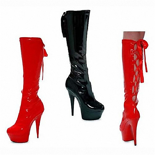 Women's Boots Pumps Round Toe Closed Toe Crotch High Boots Daily Beach PU Solid Colored Red Black / Over The Knee Boots
Women's Boots Pumps Round Toe Closed Toe Crotch High Boots Daily Beach PU Solid Colored Red Black / Over The Knee Boots
