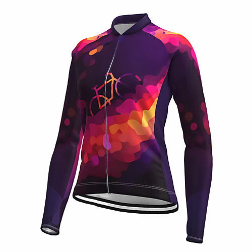 21Grams Women's Long Sleeve Cycling Jersey Spandex Purple Bike Top Mountain Bike MTB Road Bike Cycling Quick Dry Moisture Wicking Sports Clothing Apparel / Stretchy / Athleisure
21Grams Women's Long Sleeve Cycling Jersey Spandex Purple Bike Top Mountain Bike MTB Road Bike Cycling Quick Dry Moisture Wicking Sports Clothing Apparel / Stretchy / Athleisure