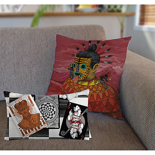 Poker Card Double Side Cushion Cover 2PC Soft Decorative Square Throw Pillow Cover Cushion Case Pillowcase for Bedroom Livingroom Superior Quality Machine Washable Outdoor Indoor Cushion for Sofa Couch Bed Chair
Poker Card Double Side Cushion Cover 2PC Soft Decorative Square Throw Pillow Cover Cushion Case Pillowcase for Bedroom Livingroom Superior Quality Machine Washable Outdoor Indoor Cushion for Sofa Couch Bed Chair