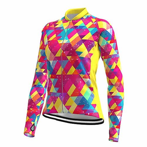 21Grams Women's Long Sleeve Cycling Jersey Spandex Red Bike Top Mountain Bike MTB Road Bike Cycling Quick Dry Moisture Wicking Sports Clothing Apparel / Stretchy / Athleisure
21Grams Women's Long Sleeve Cycling Jersey Spandex Red Bike Top Mountain Bike MTB Road Bike Cycling Quick Dry Moisture Wicking Sports Clothing Apparel / Stretchy / Athleisure