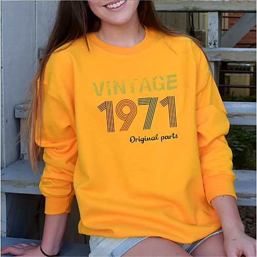 Women's Sweatshirt Graphic Letter Print Sports & Outdoor Casual Daily Hot Stamping Basic 休闲套头长袖卫衣打底衫 Hoodies Sweatshirts Wine Red Yellow Gray
Women's Sweatshirt Graphic Letter Print Sports & Outdoor Casual Daily Hot Stamping Basic 休闲套头长袖卫衣打底衫 Hoodies Sweatshirts Wine Red Yellow Gray