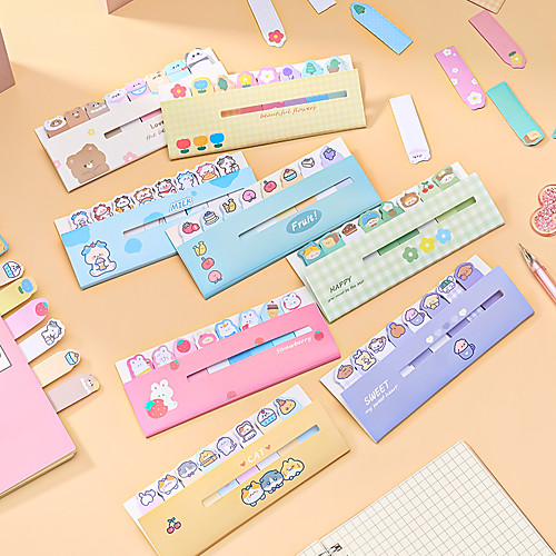 8 pcs Sticky notes 4times;4 Inch Colorful Paper Self-adhesive Kawaii Repeatable Paste Post It Notes for School Office Business
8 pcs Sticky notes 4times;4 Inch Colorful Paper Self-adhesive Kawaii Repeatable Paste Post It Notes for School Office Business