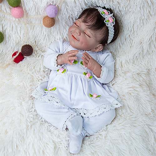20 inch Reborn Doll Reborn Toddler Doll Doll Reborn Baby Doll Gift Cute Lovely Creative Cloth with Clothes and Accessories for Girls' Birthday and Festival Gifts
20 inch Reborn Doll Reborn Toddler Doll Doll Reborn Baby Doll Gift Cute Lovely Creative Cloth with Clothes and Accessories for Girls' Birthday and Festival Gifts