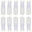 billige Bageredskaber og gadgets-ywxlight&amp;reg; 10pcs g9 5w 400-500lm 22led ledede bi-pin lys 2835smd d&amp;aelig;mpbar led corn bulb lysekrone lampe ac 220-240v ac 110-130v