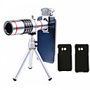 Lingwei 18X Zoom Samsung Camera Telephoto Lens Wide Angle Lens / Tripod / Phone Holder / Hard Case / Bag / Cleaning Cloth (Samsung S8/S8 EDG) 