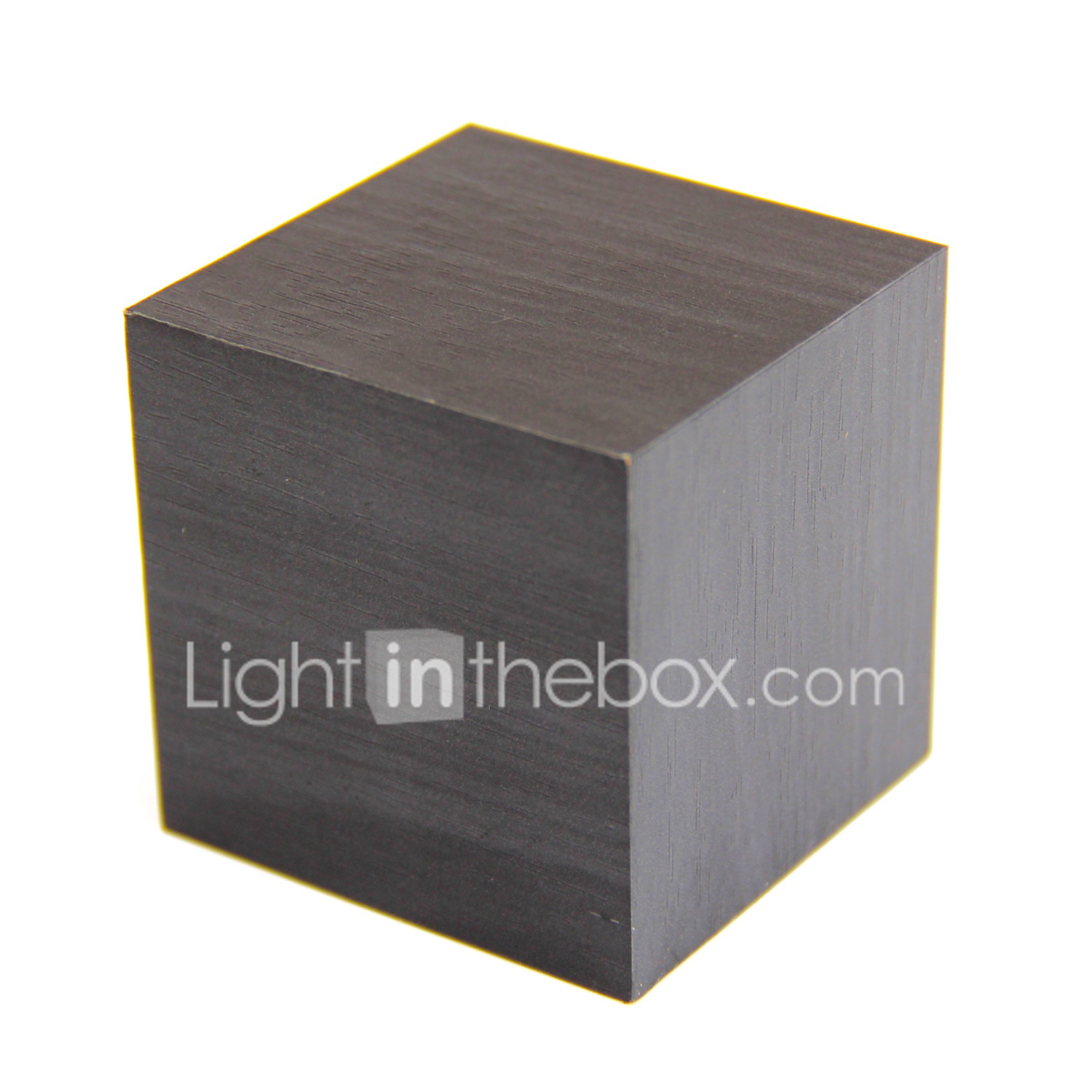 Weehey LED /électronique Num/érique R/éveil en Bois Heure//Temp/érature//Affichage de la Date Horloge de Bureau 3 Niveaux de luminosit/é Commande vocale Charge USB ou Alimentation par Batterie Noir