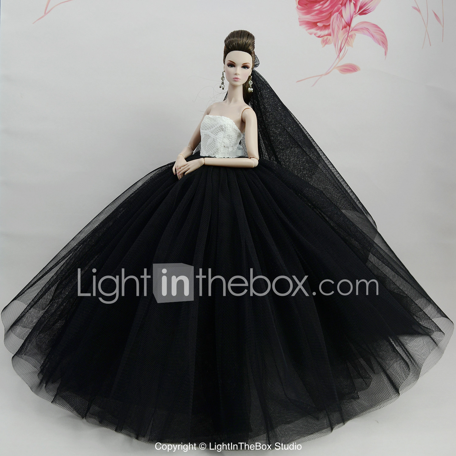barbie doll long gown