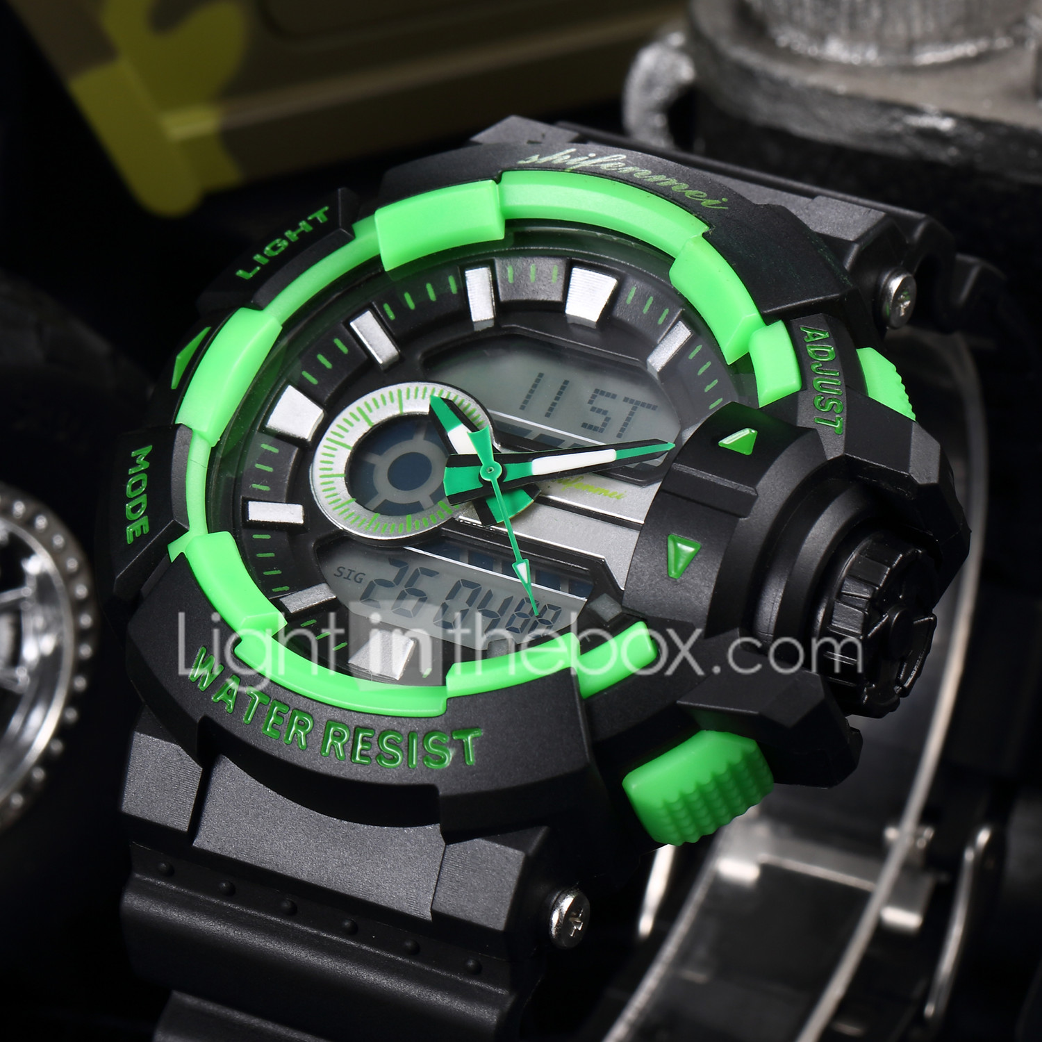 green light sport watch