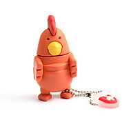 baratos -64gb pvc zodíaco galinha usb flash drives usb 2.0 criativo para carro