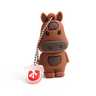 baratos -64gb pvc zodíaco cavalo usb flash drives usb 2.0 criativo para carro