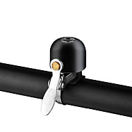 ROCKBROS Campainha Para Bicicleta Leve alarme Retro Som claro longo e nítido Segurança para Bicicleta de Estrada Bicicleta De Montanha Bicicleta  Roda-Fixa Ciclismo Metalic Aço Inoxidável Preto Prata