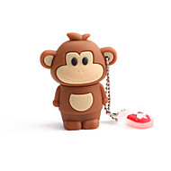 baratos -64gb pvc zodíaco macaco usb flash drives usb 2.0 criativo para carro