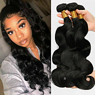 Ombre Hair Weaves Hair Bulk Curly Human Hair 8 Inch Hair