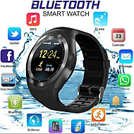 Relógio inteligente Digital Estilo Moderno Esportivo Couro PU 30 m Impermeável Bluetooth Smart Digital Casual Ao ar Livre - Preto Branco Azul