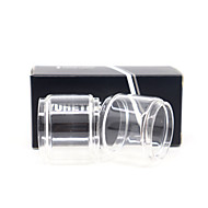 baratos -Yuhetec tubo de vidro gordo para geekvape creed rta 6.5 ml atomizador 2 pcs