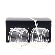 baratos -Yuhetec tubo de vidro gordo para geekvape zeus dual 5.5 ml / geekvape zeus x rta 4.5 ml atomizador 2 pcs