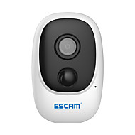 baratos -Escam g08 1080p full hd ao ar livre indoor recarregável bateria pir alarme wifi camera