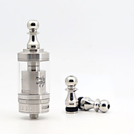 baratos -Yuhetec 510 ponta de gotejamento de aço inoxidável universal para ijust s / tfv8 bebê / stick m17 / melo 4 d25 mini / ammit 25 / creed rta atomizador 1 pc