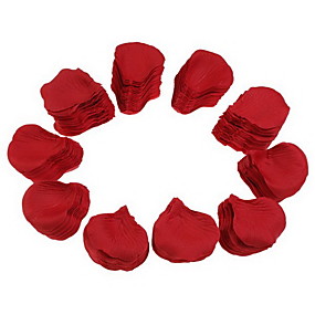 baratos Artigos para Casa-Festa de casamento de seda das pétalas de Rosa (2000-Pack)