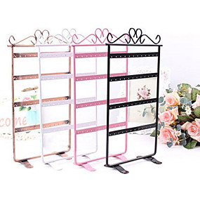 baratos Caixa de jóias e exibição-Expositores de Jóias - Bronze, Preto, Branco 16.5 cm 7.3 cm 30 cm