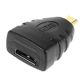 baratos Acessórios Periféricos de Computador-mini-fêmea HDMI para micro adaptador macho HDMI